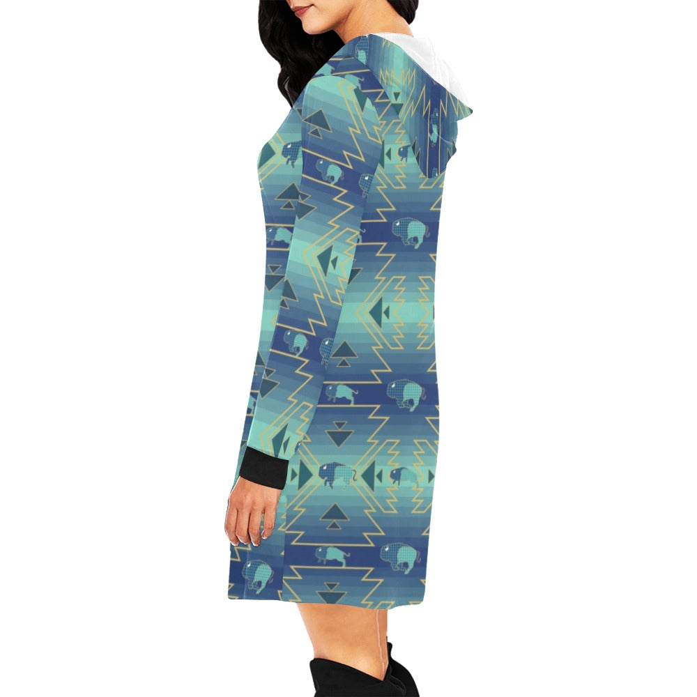 Buffalo Run Hoodie Dress