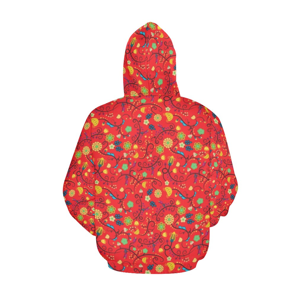 Nipin Blossom Fire Hoodie for Women (USA Size)