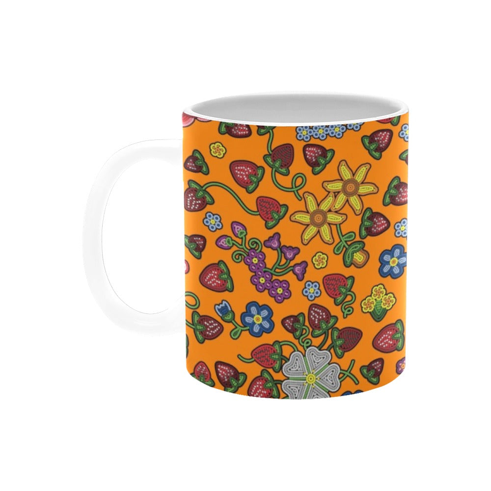 Berry Pop Carrot White Mug(11OZ)