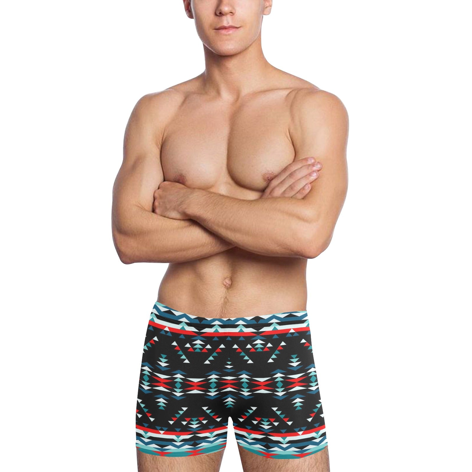 Visions of Peaceful Nights Men's Swimming Trunks