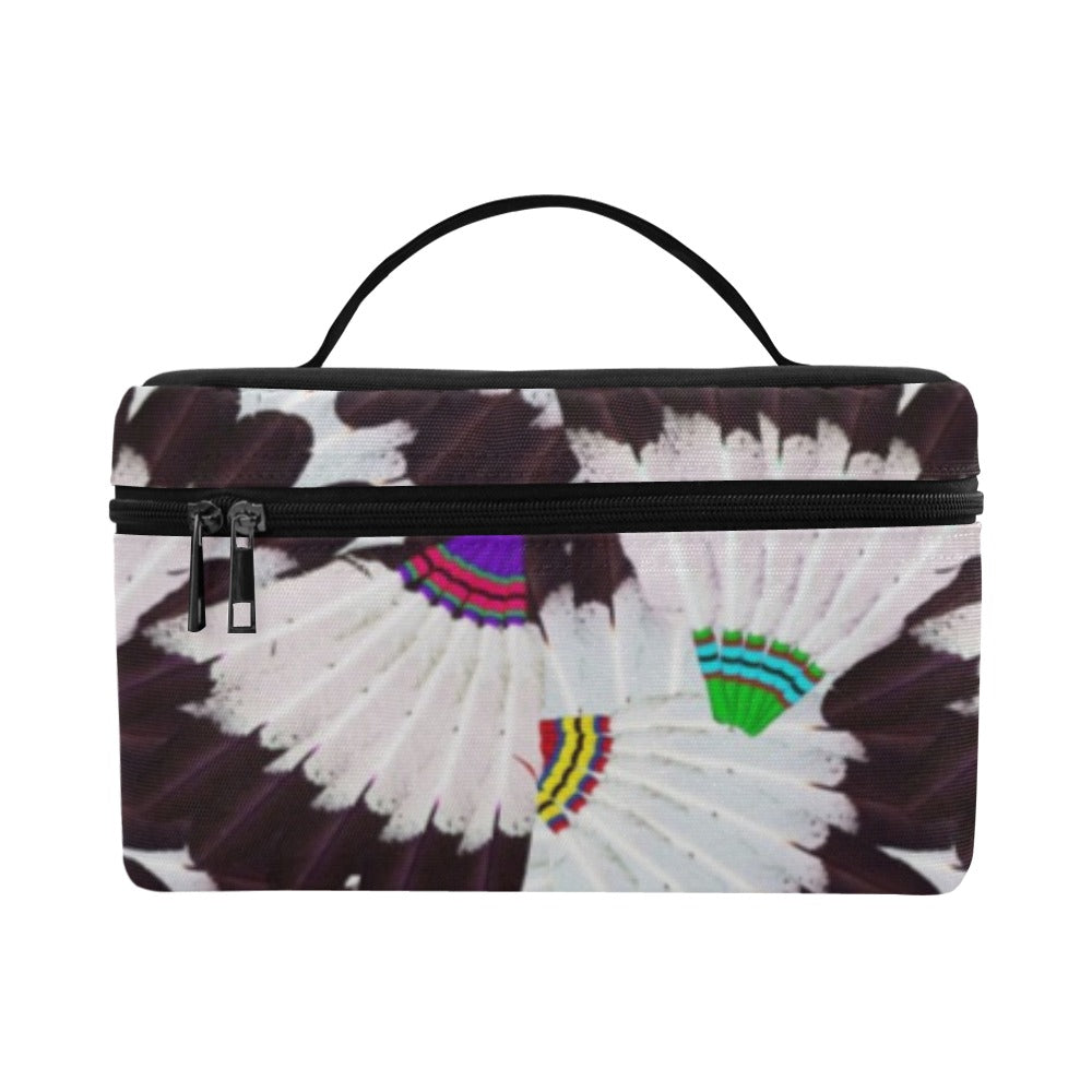 Eagle Feather Fans Cosmetic Bag/Large
