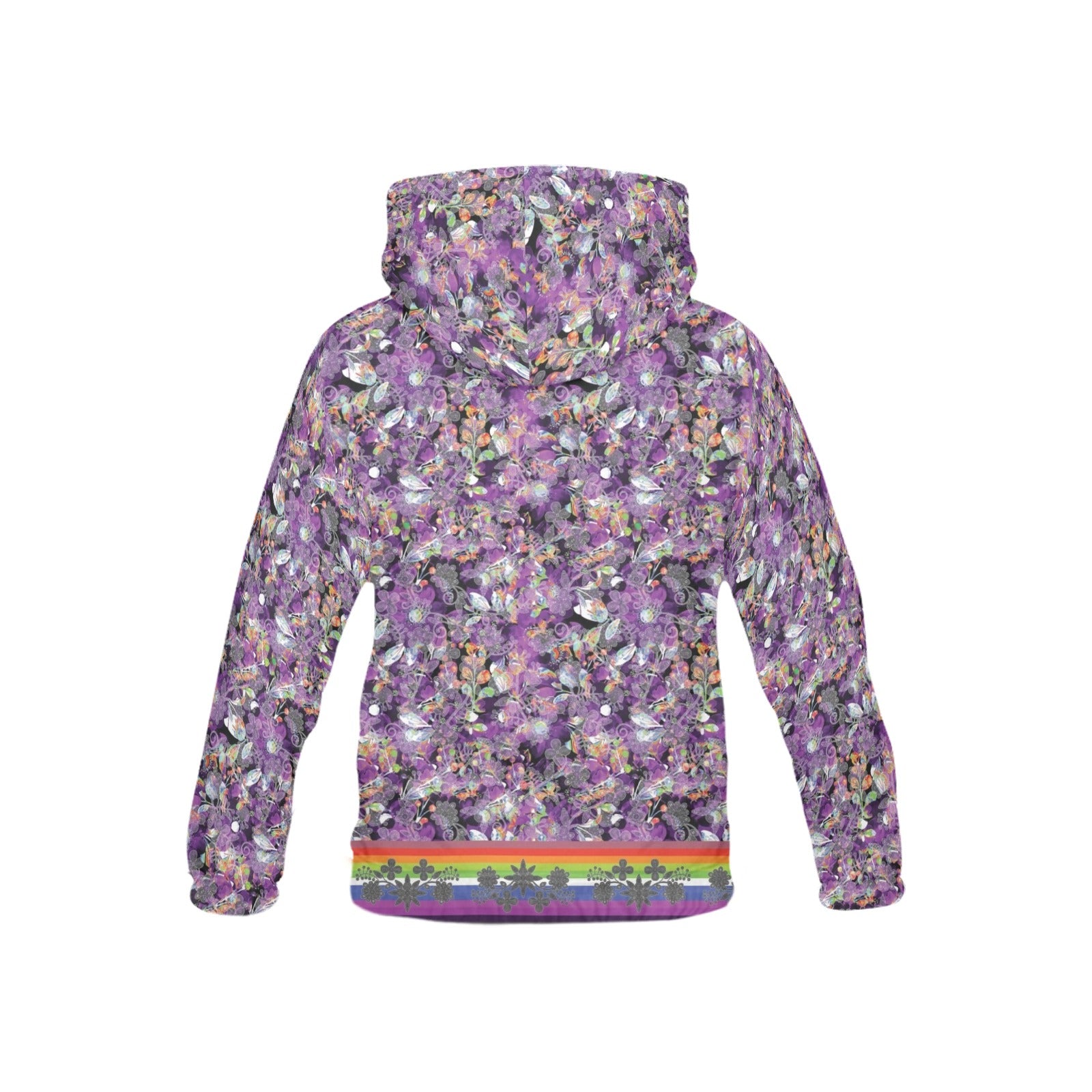 Culture in Nature Purple Hoodie for Kid (USA Size)