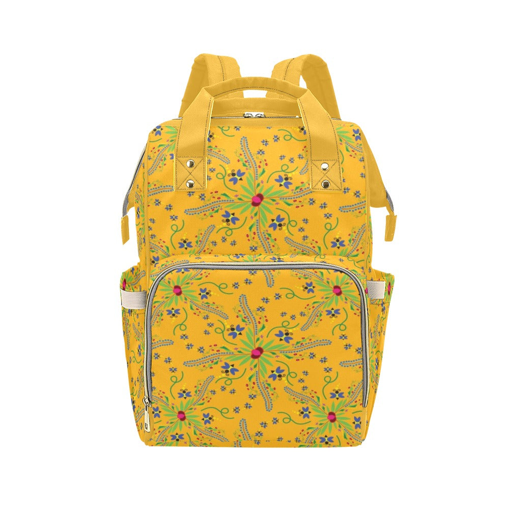 Willow Bee Sunshine Multi-Function Diaper Backpack/Diaper Bag