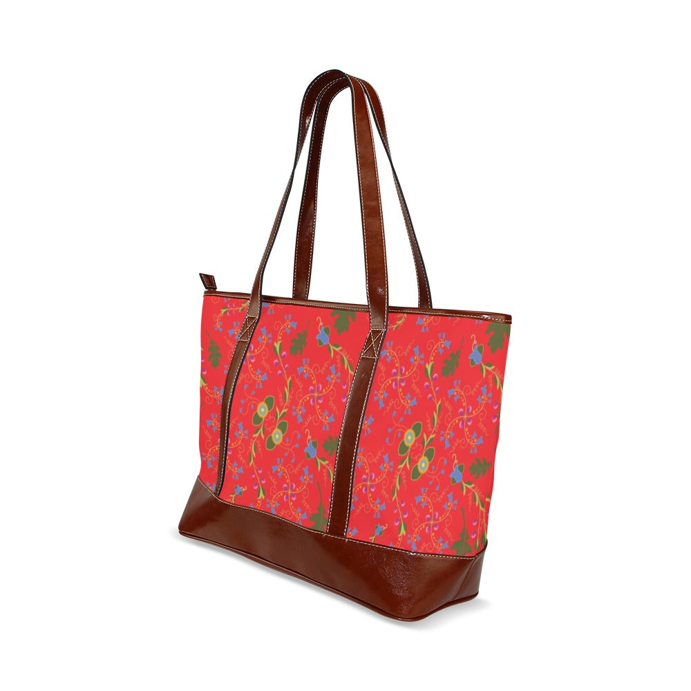 Vine Life Scarlet Tote Handbag