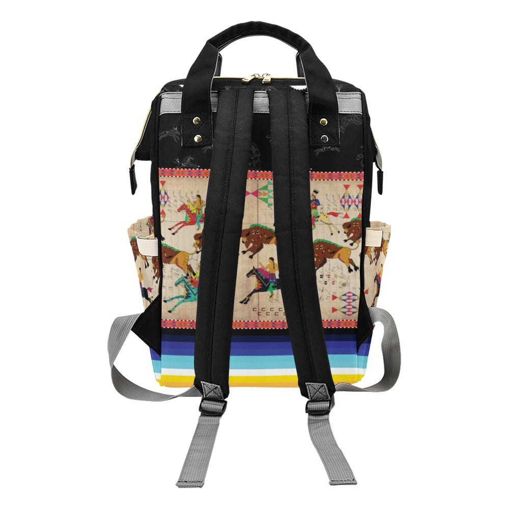 Ledger Hunt Midnight Multi-Function Diaper Backpack/Diaper Bag