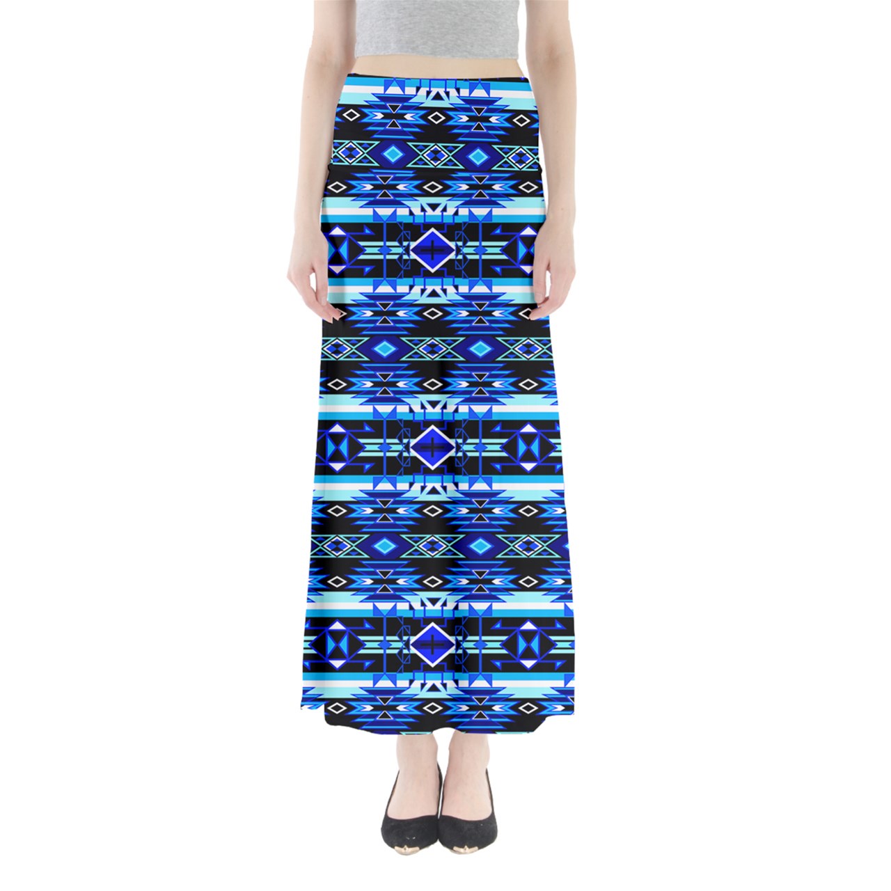 Force of Nature Winter Night Full Length Maxi Skirt