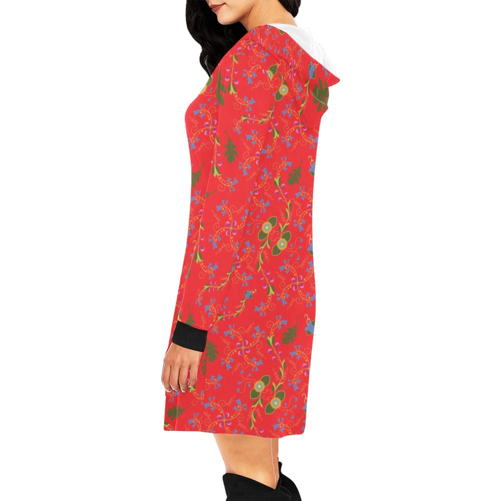 Vine Life Scarlet Hoodie Dress