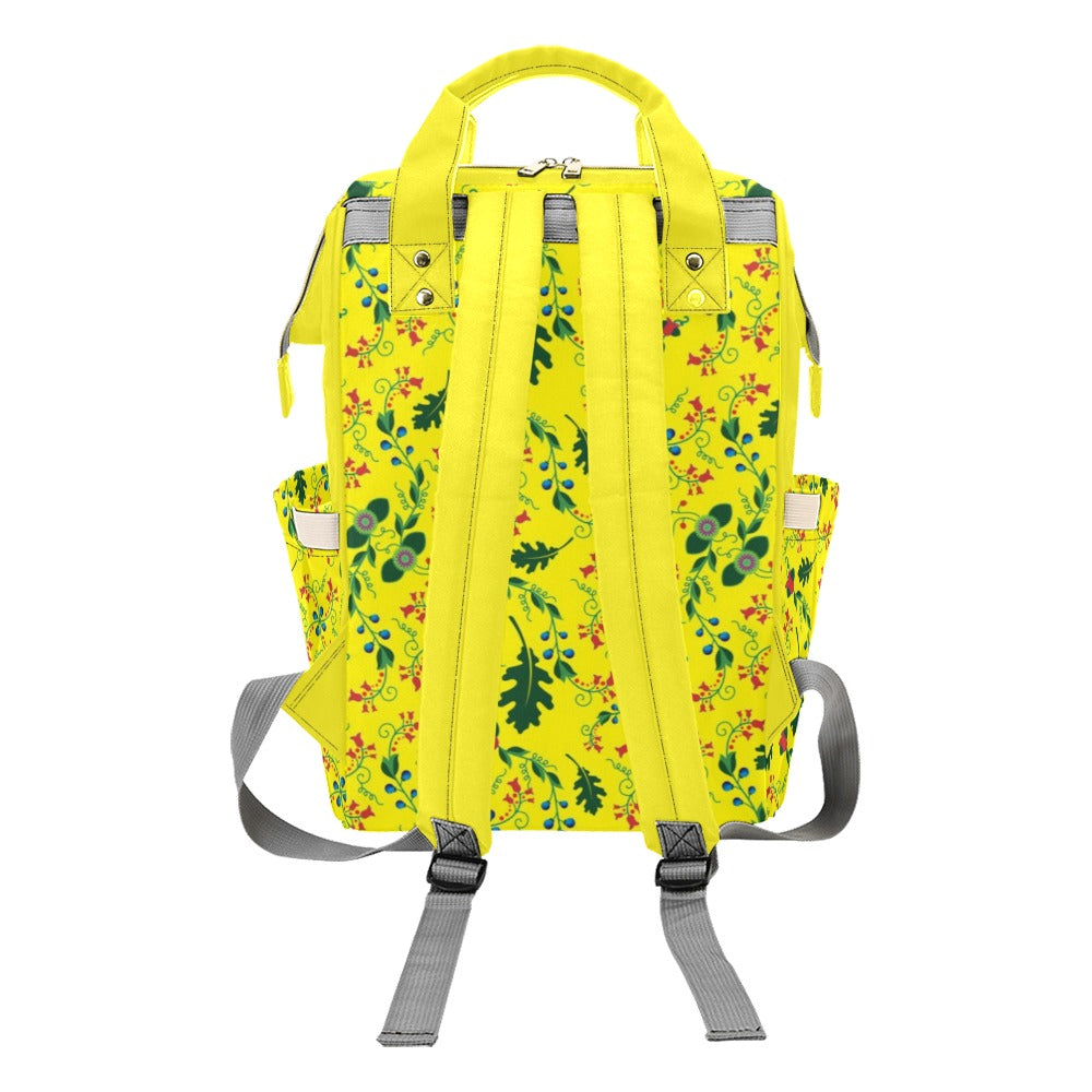 Vine Life Lemon Multi-Function Diaper Backpack/Diaper Bag