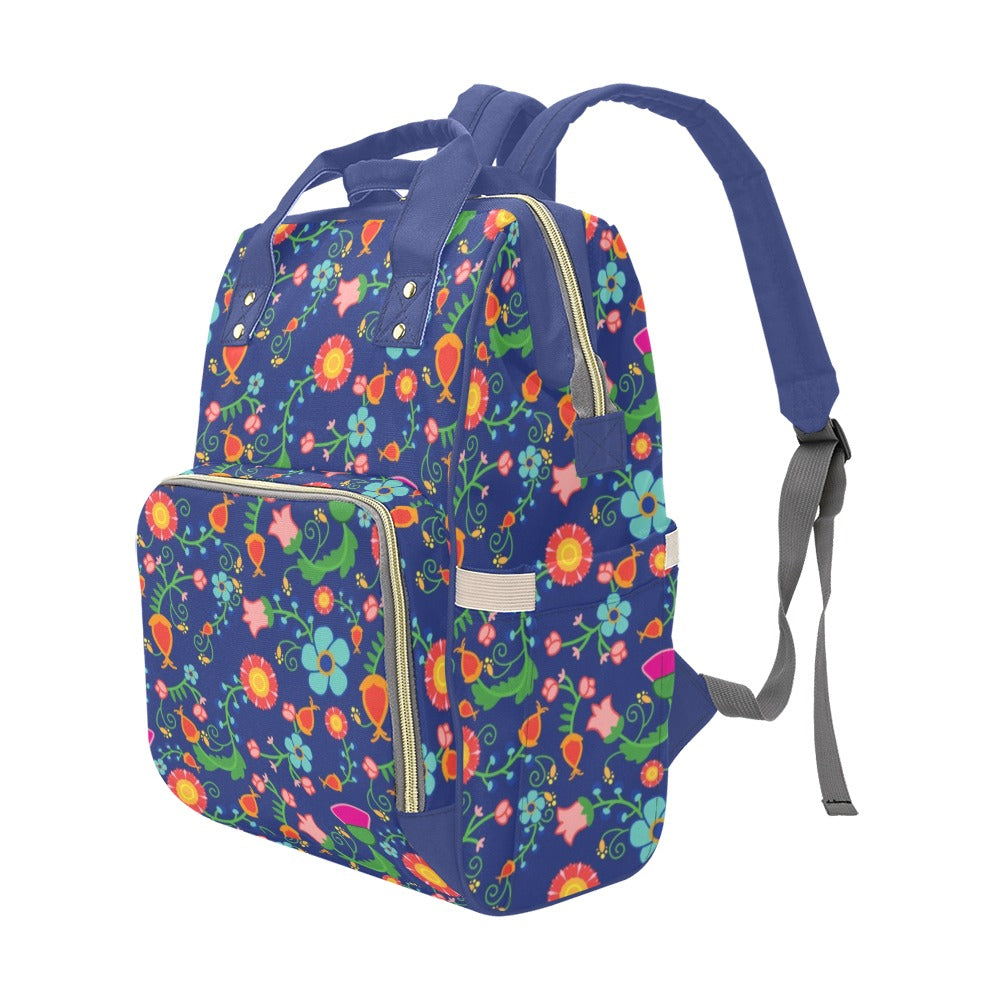 Bee Spring Twilight Multi-Function Diaper Backpack/Diaper Bag