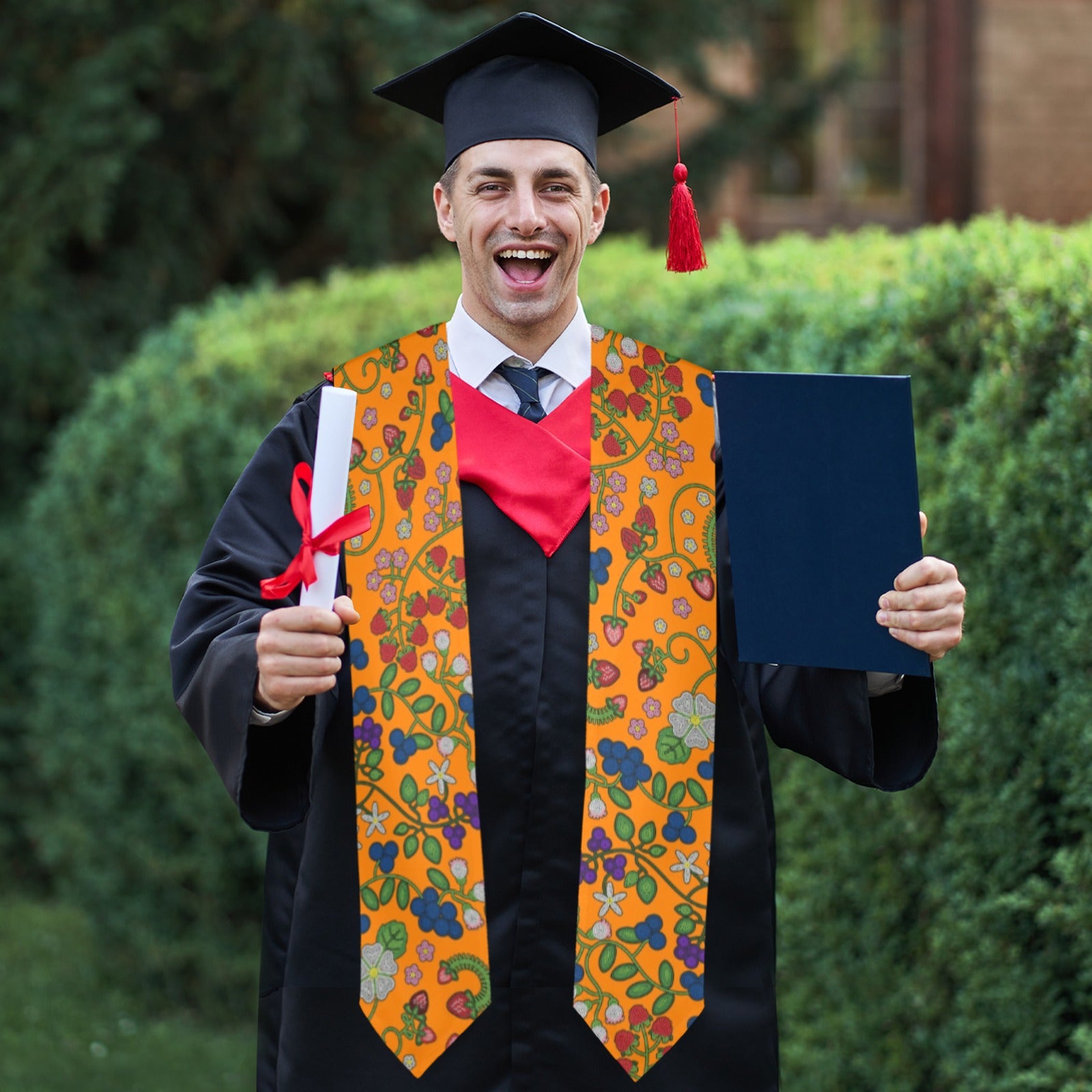 Grandmother Stories Carrot Graduation Stole