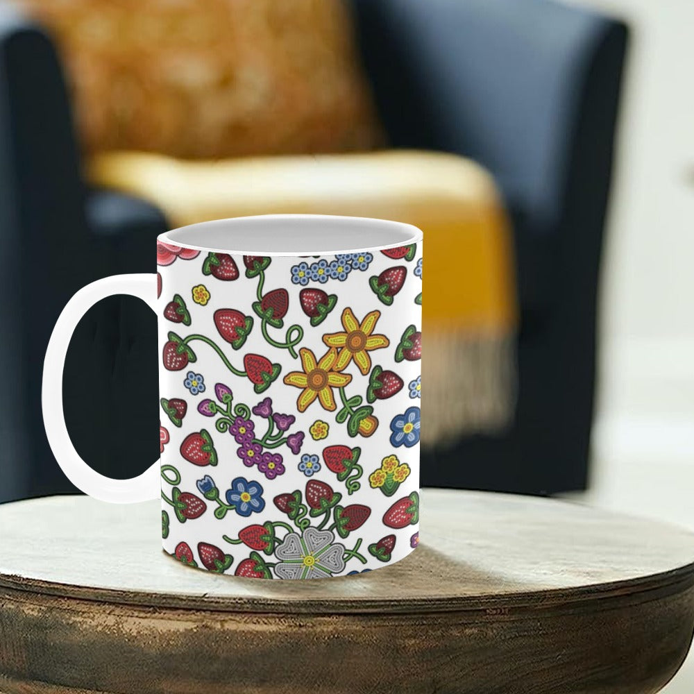 Berry Pop White White Mug(11OZ)