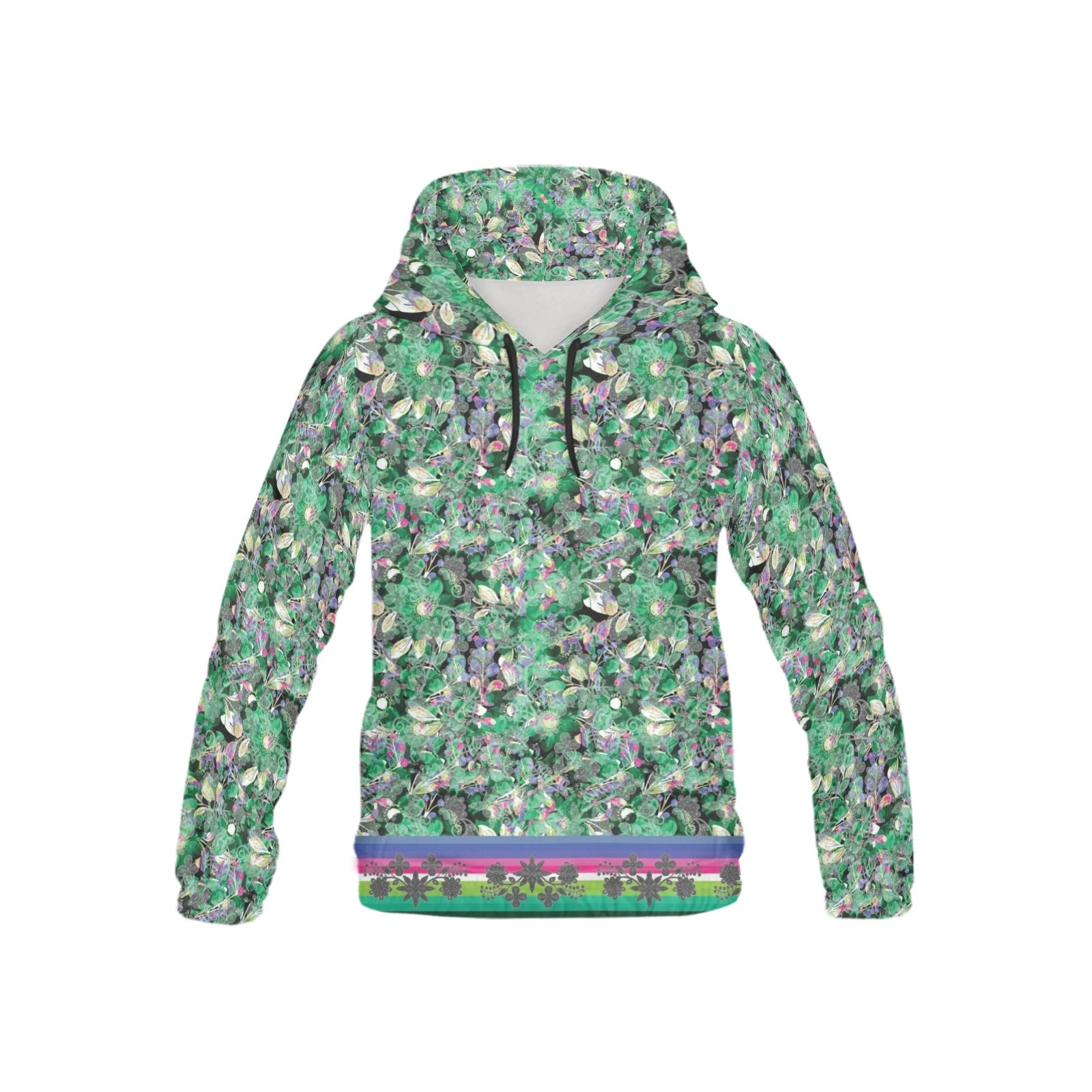 Culture in Nature Green Hoodie for Kid (USA Size)