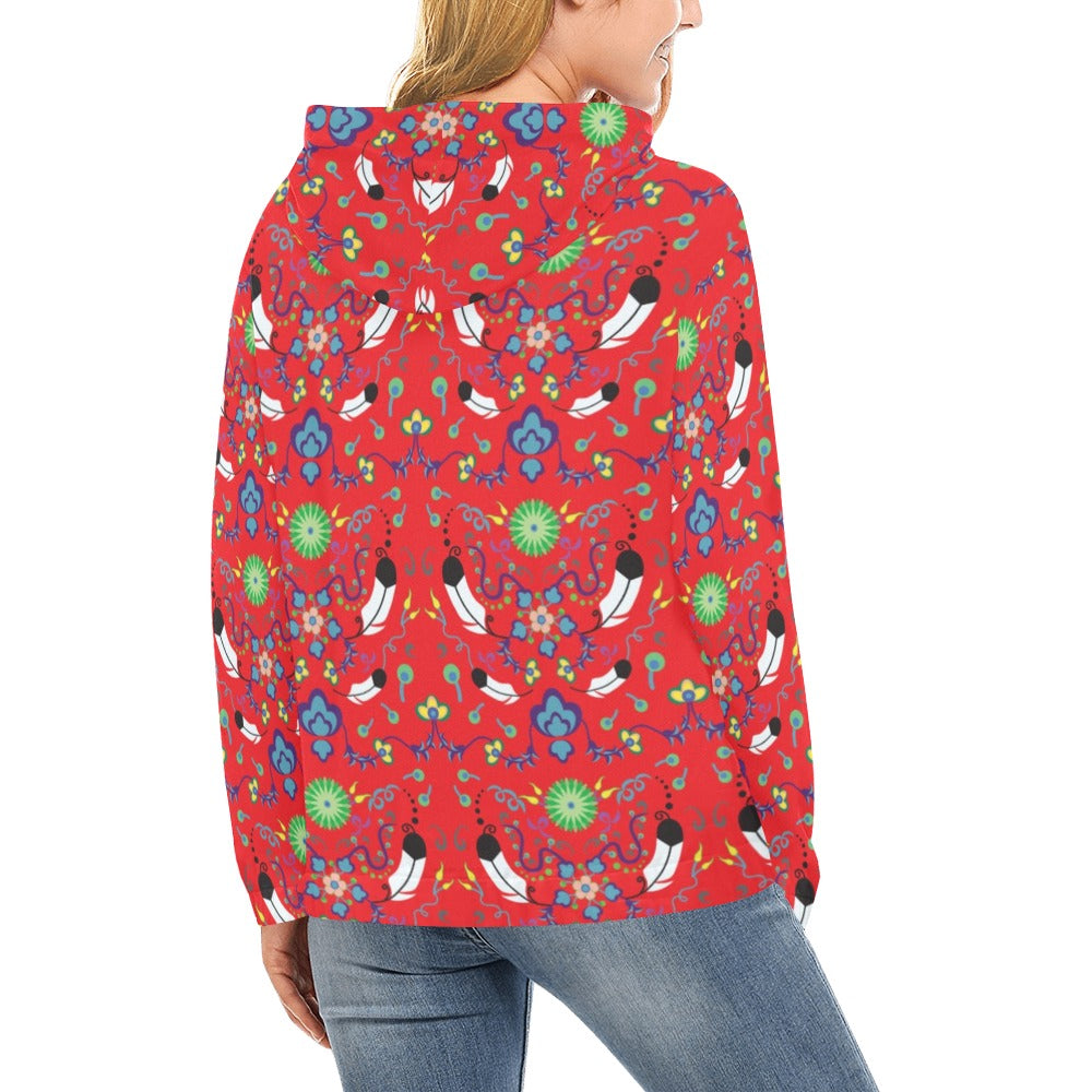 New Growth Vermillion Hoodie for Women (USA Size)