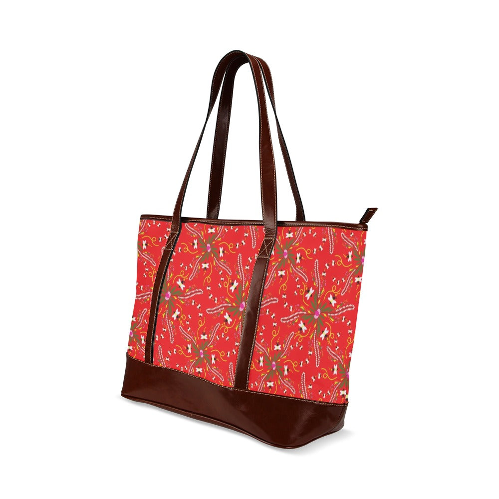 Willow Bee Cardinal Tote Handbag