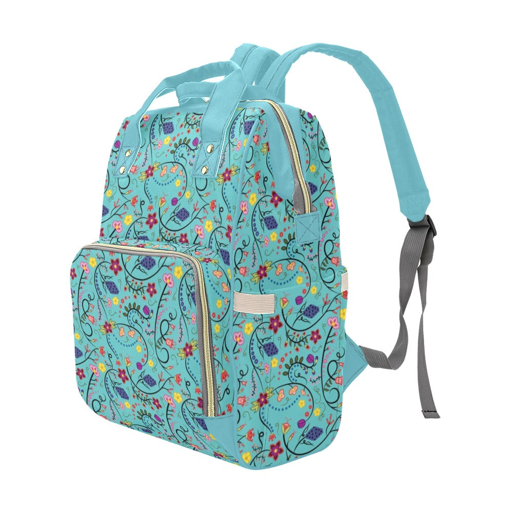 Fresh Fleur Sky Multi-Function Diaper Backpack/Diaper Bag