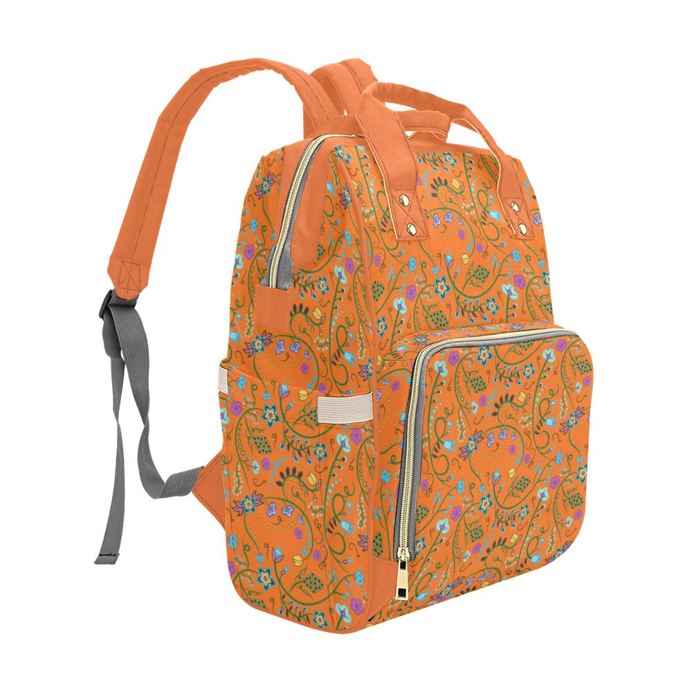 Fresh Fleur Carrot Multi-Function Diaper Backpack/Diaper Bag