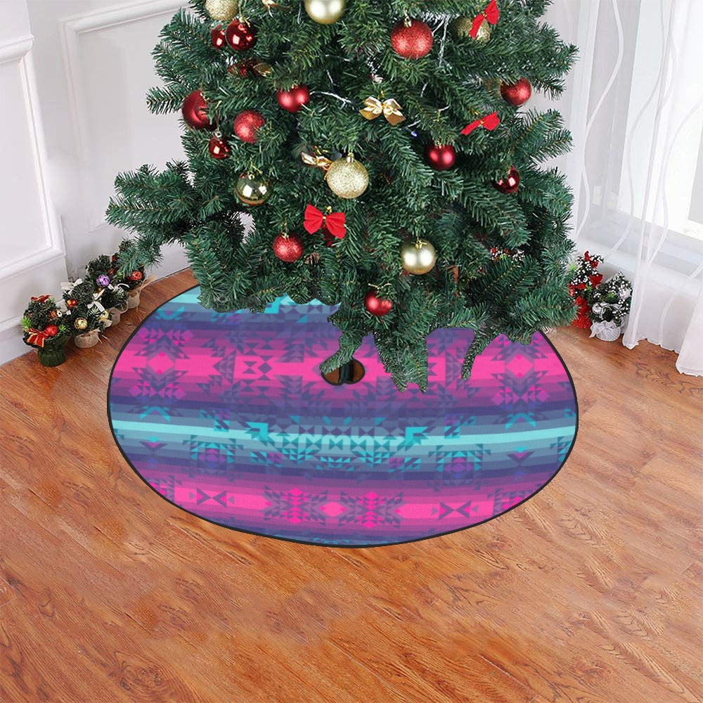 Dimensional Brightburn Christmas Tree Skirt 47" x 47"