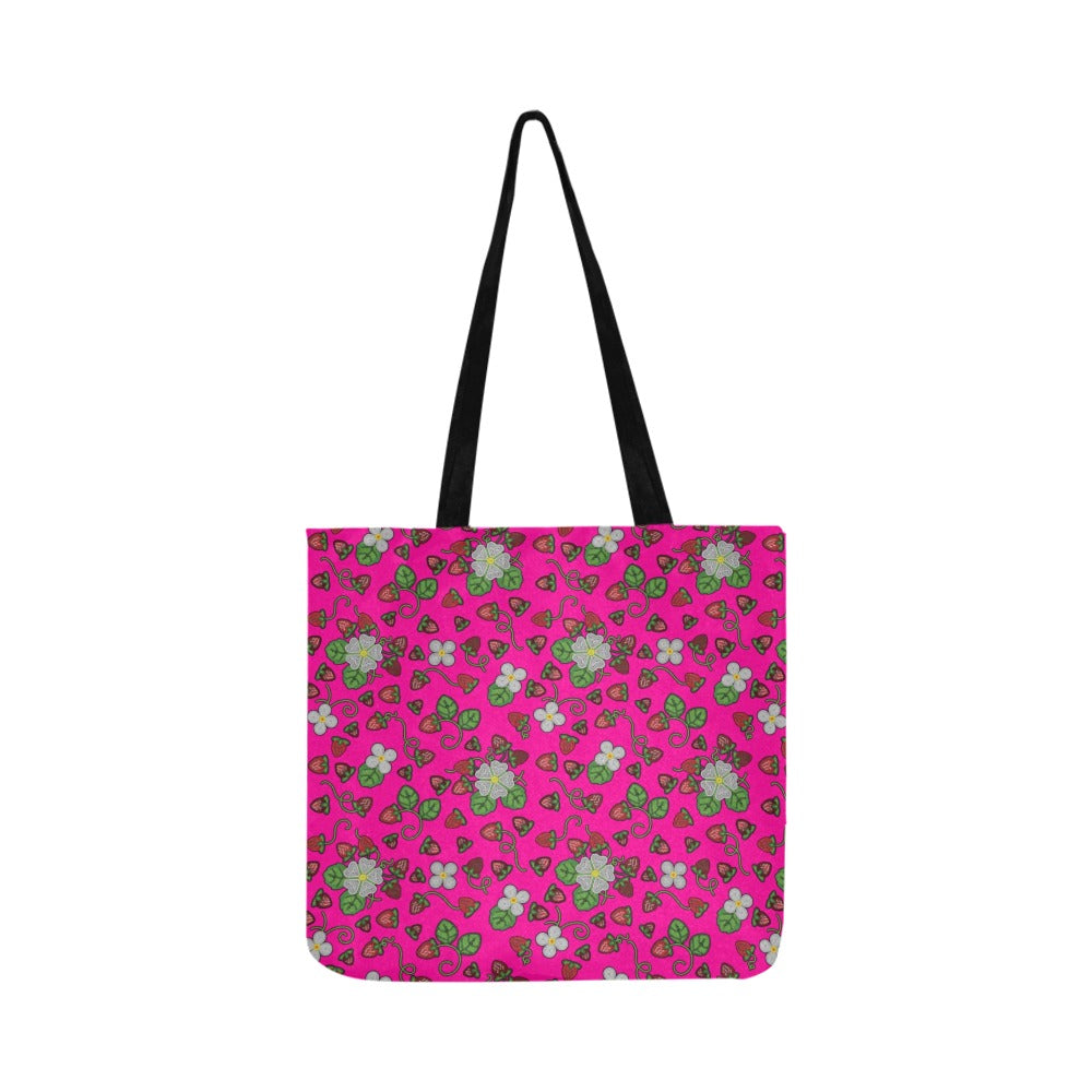 Strawberry Dreams Blush Reusable Shopping Bag (Two sides)