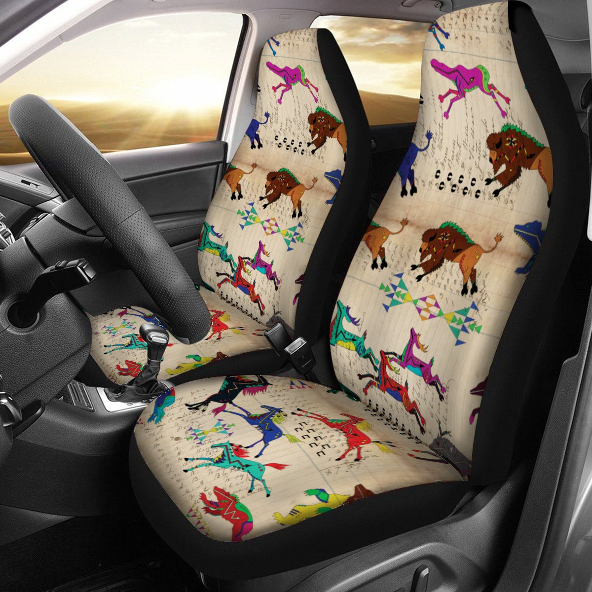Plains Harmony Universal Car Seat Cover With Thickened Back