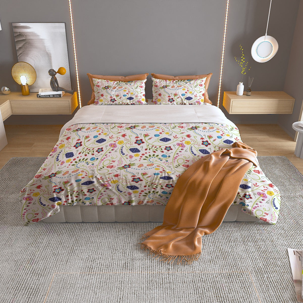 Fresh Fleur Bedding Set