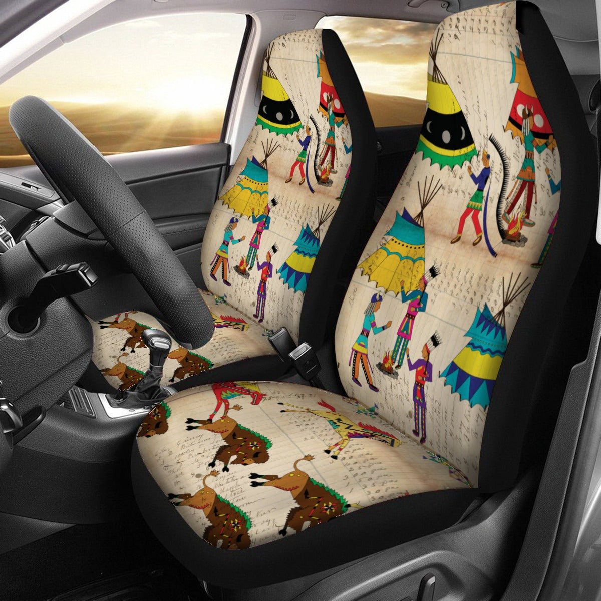 The Gathering Universal Car Seat Cover With Thickened Back