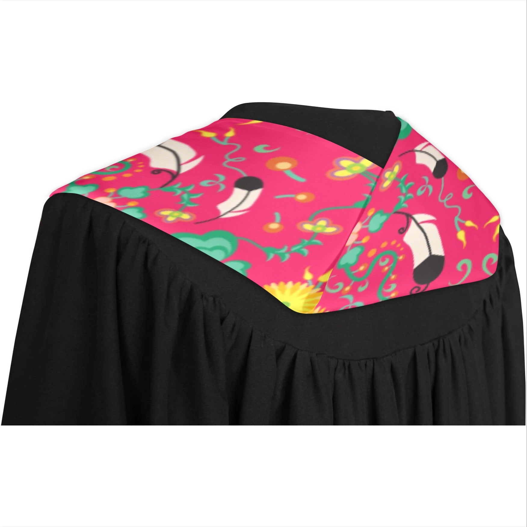 New Growth Pink Graduation Stole