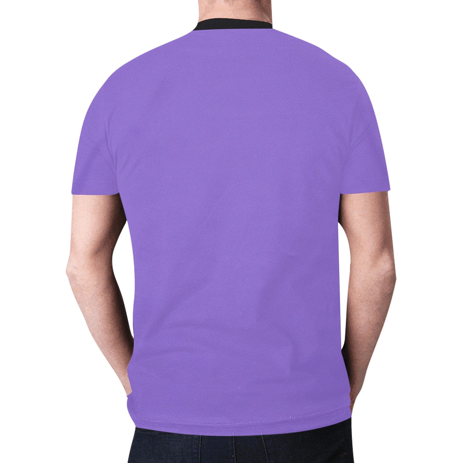 Floral Beaver Spirit Guide (Purple) T-shirt for Men
