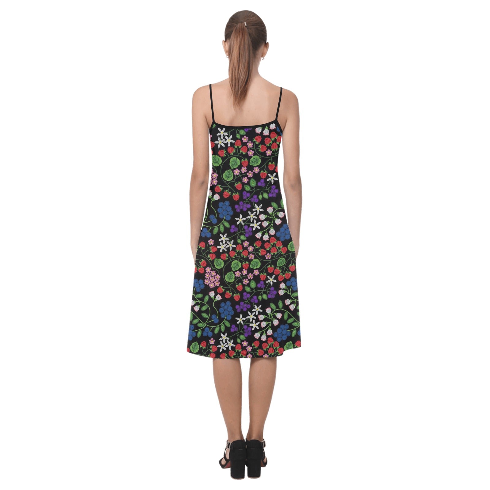 Takwakin Harvest Midnight Alcestis Slip Dress