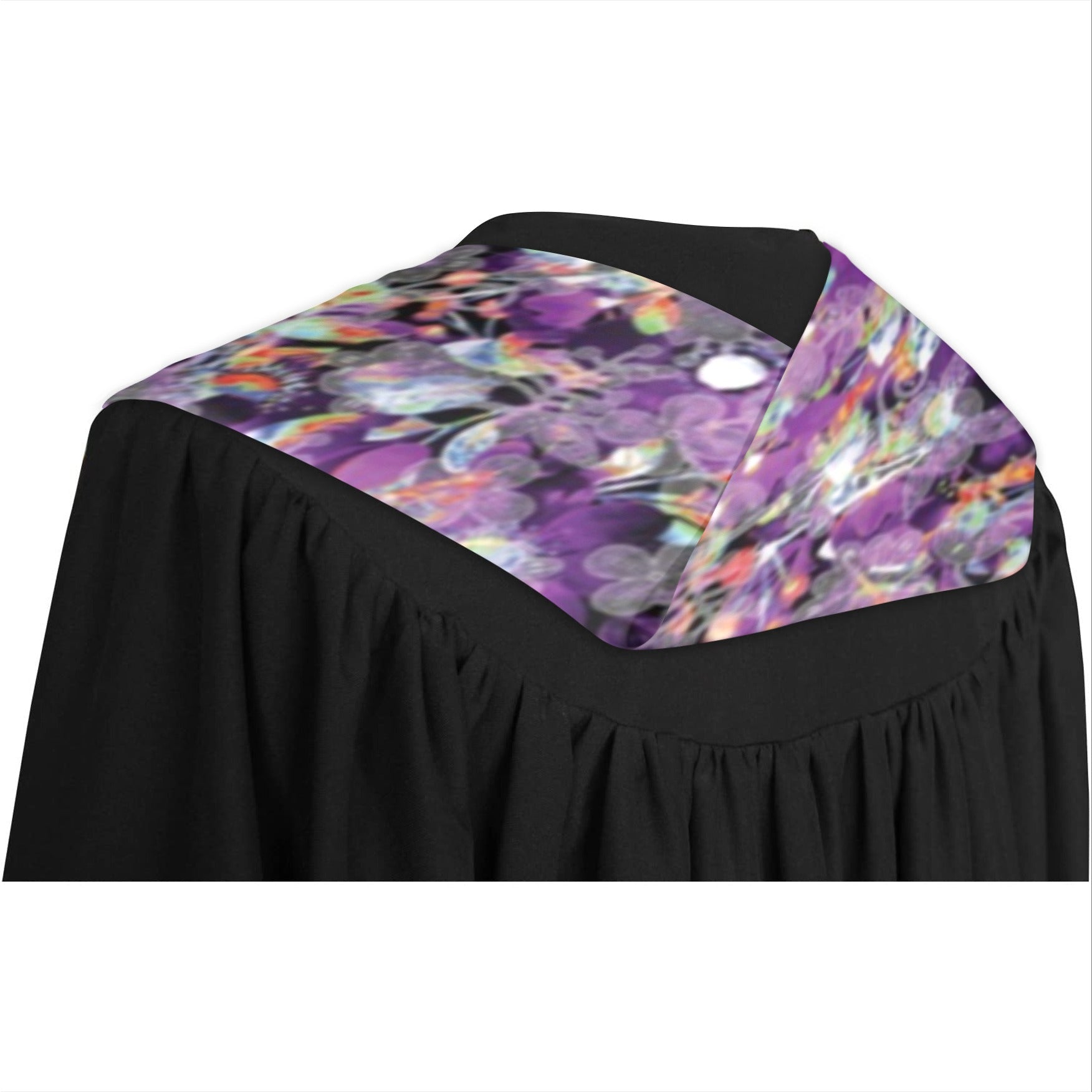 Culture in Nature Purple Graduation Stole