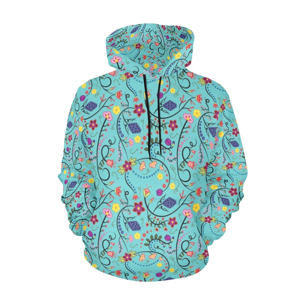 Fresh Fleur Sky Hoodie for Men (USA Size)