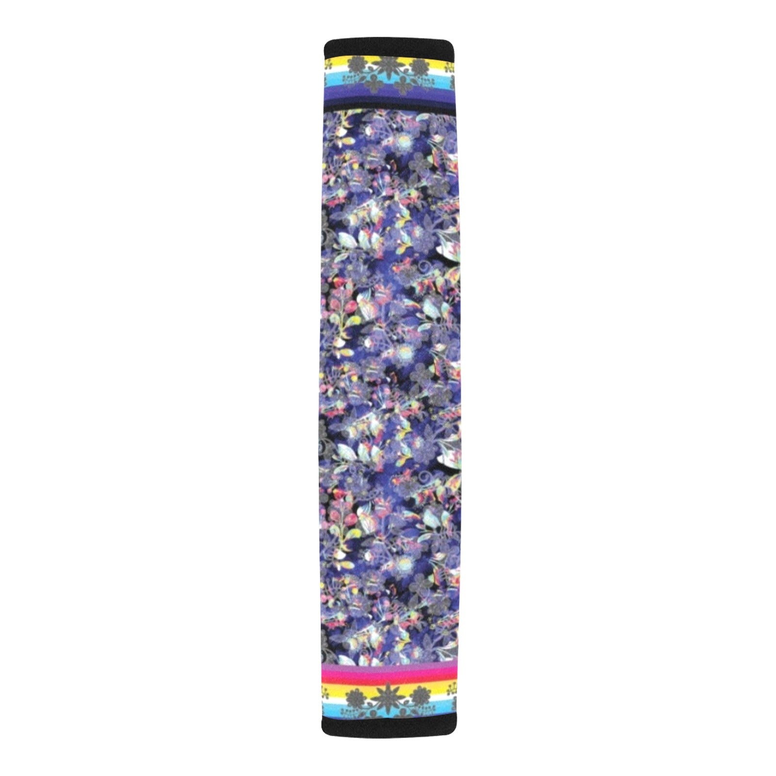 Culture in Nature Blue Car Seat Belt Cover 7''x12.6'' (Pack of 2)