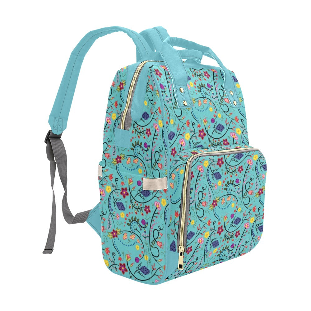 Fresh Fleur Sky Multi-Function Diaper Backpack/Diaper Bag