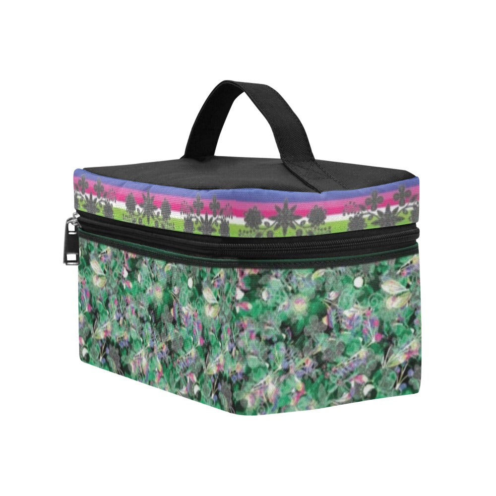 Culture in Nature Green Cosmetic Bag/Large