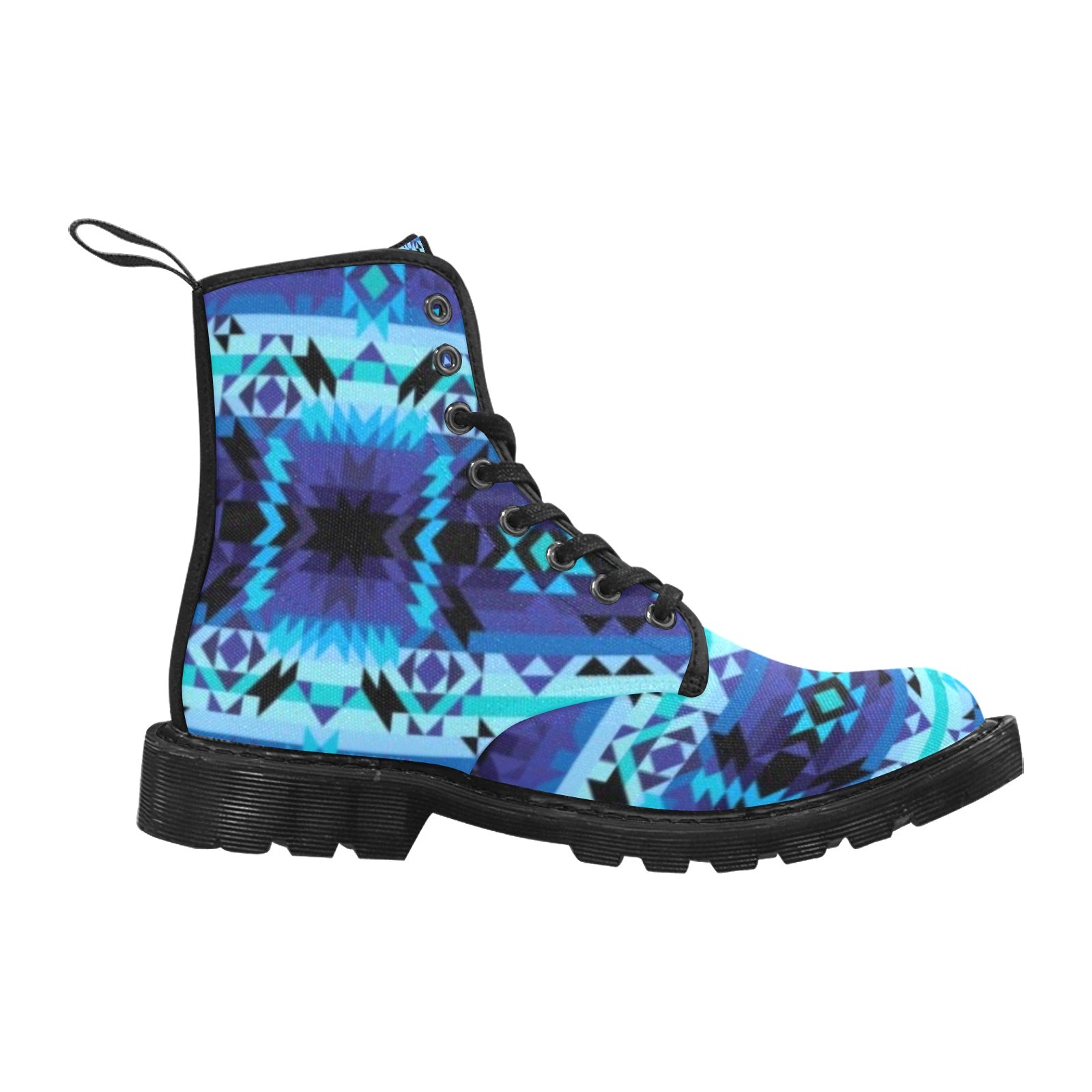 Blue Star Boots for Women (Black)