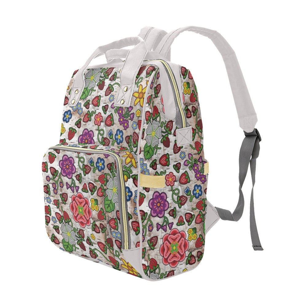 Berry Pop Br Bark Multi-Function Diaper Backpack/Diaper Bag