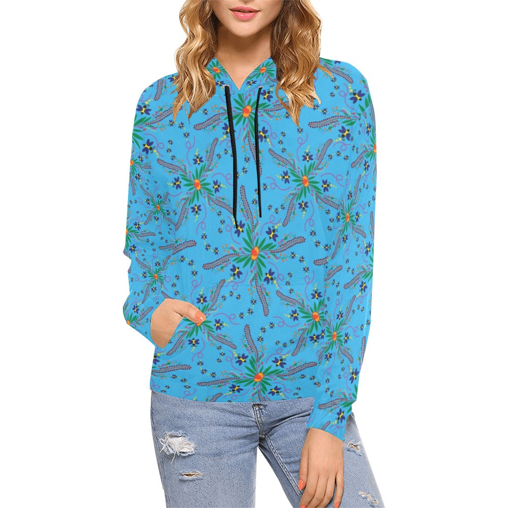 Willow Bee Saphire Hoodie for Women (USA Size)