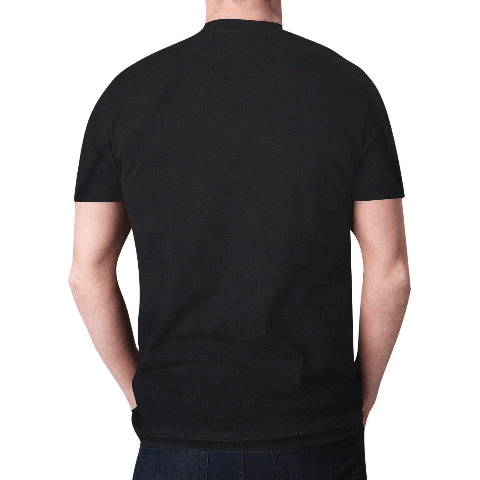 Floral Beaver Spirit Guide (Black) T-shirt for Men