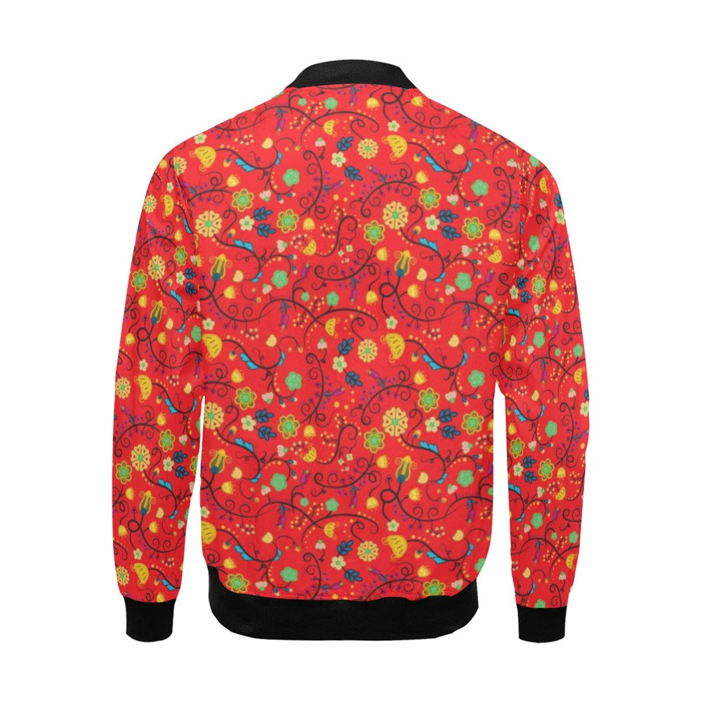 Nipin Blossom Fire Bomber Jacket for Men