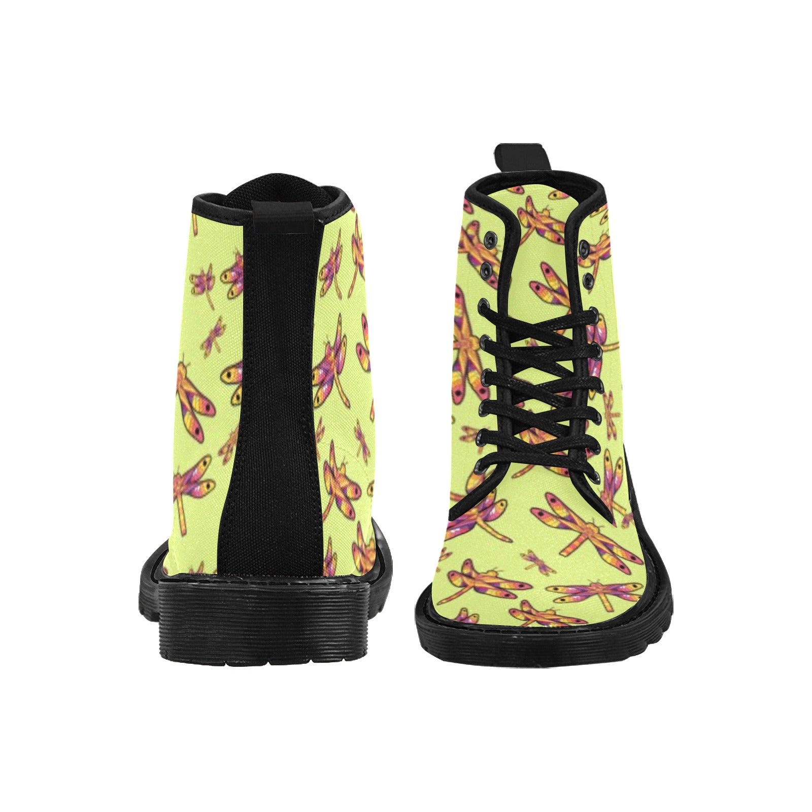 Gathering Lime Boots for Women (Black)