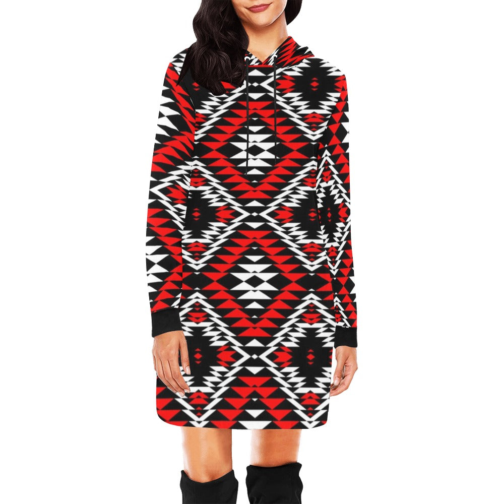 Taos Wool Hoodie Dress