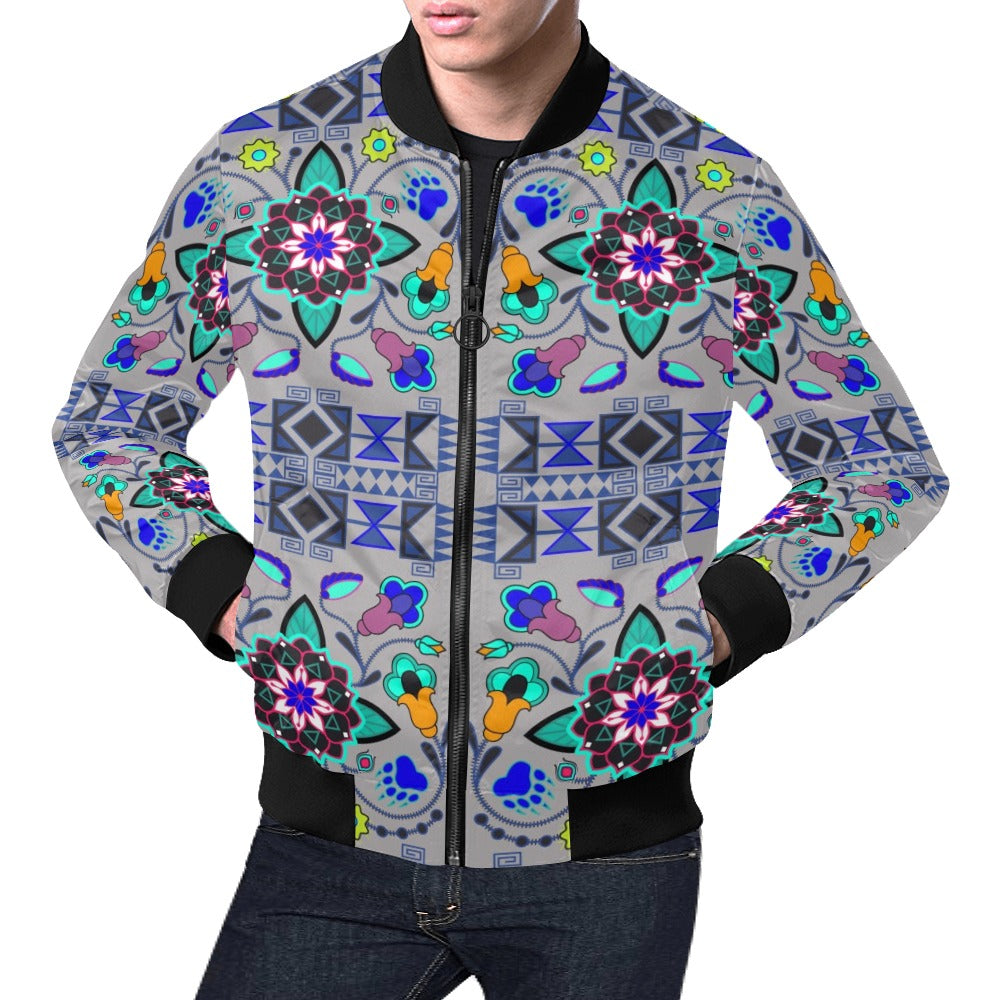 Northern Powwow All Over Print Bomber Jacket for Men (Model H19)