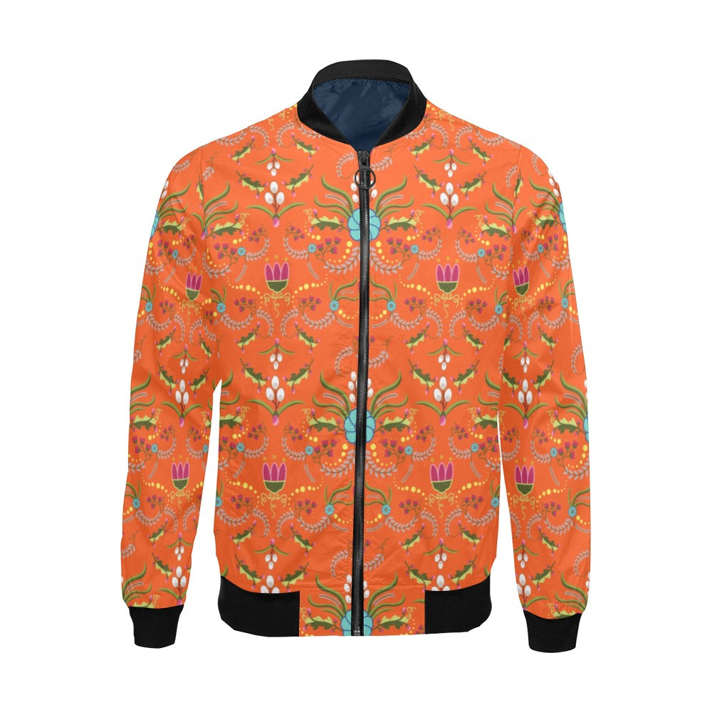 First Bloom Carrots Bomber Jacket for Men