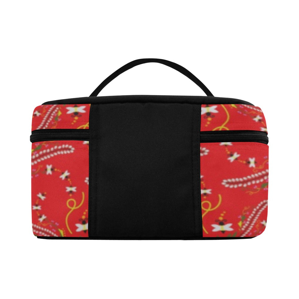 Willow Bee Cardinal Cosmetic Bag/Large