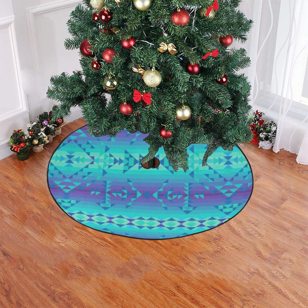 Borealis Christmas Tree Skirt 47" x 47"