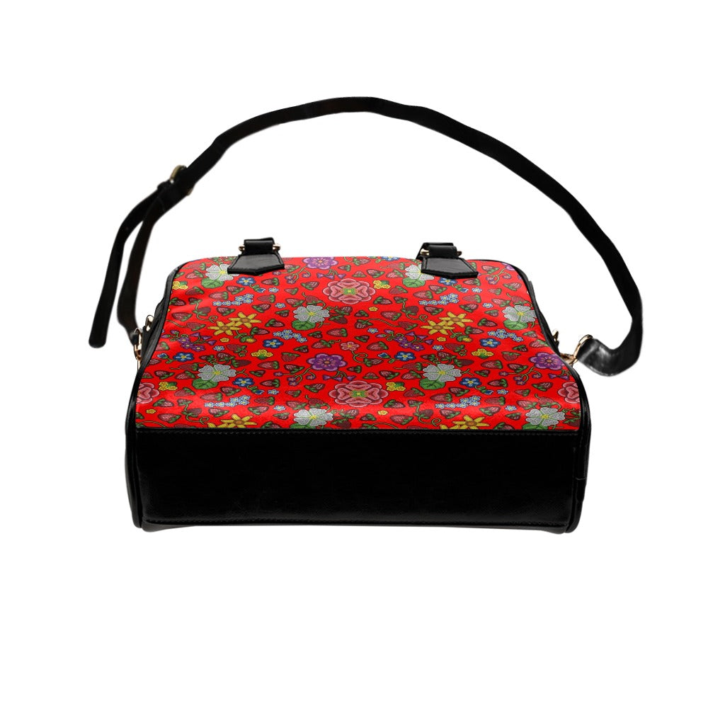 Berry Pop Fire Shoulder Handbag