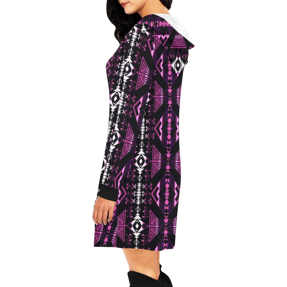 Upstream Expedition Moonlight Shadows Hoodie Dress