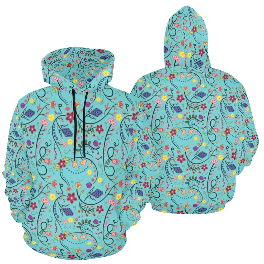 Fresh Fleur Sky Hoodie for Men (USA Size)