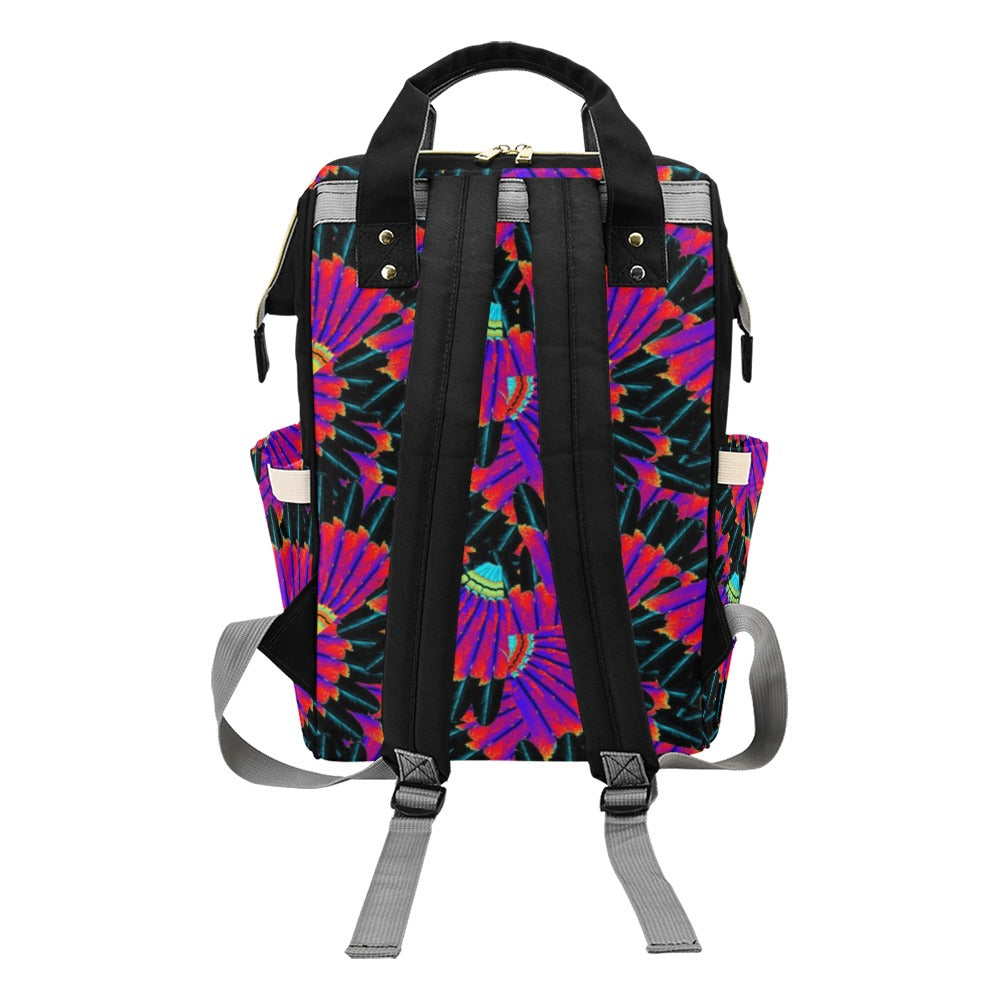 Eagle Feather Remix Multi-Function Diaper Backpack/Diaper Bag