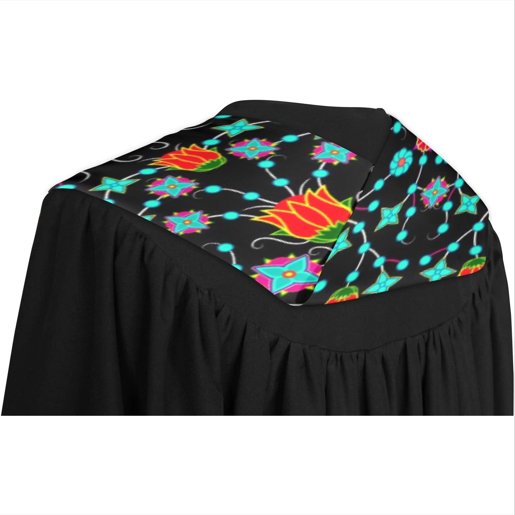 Floral Damask Upgrade Graduation Stole