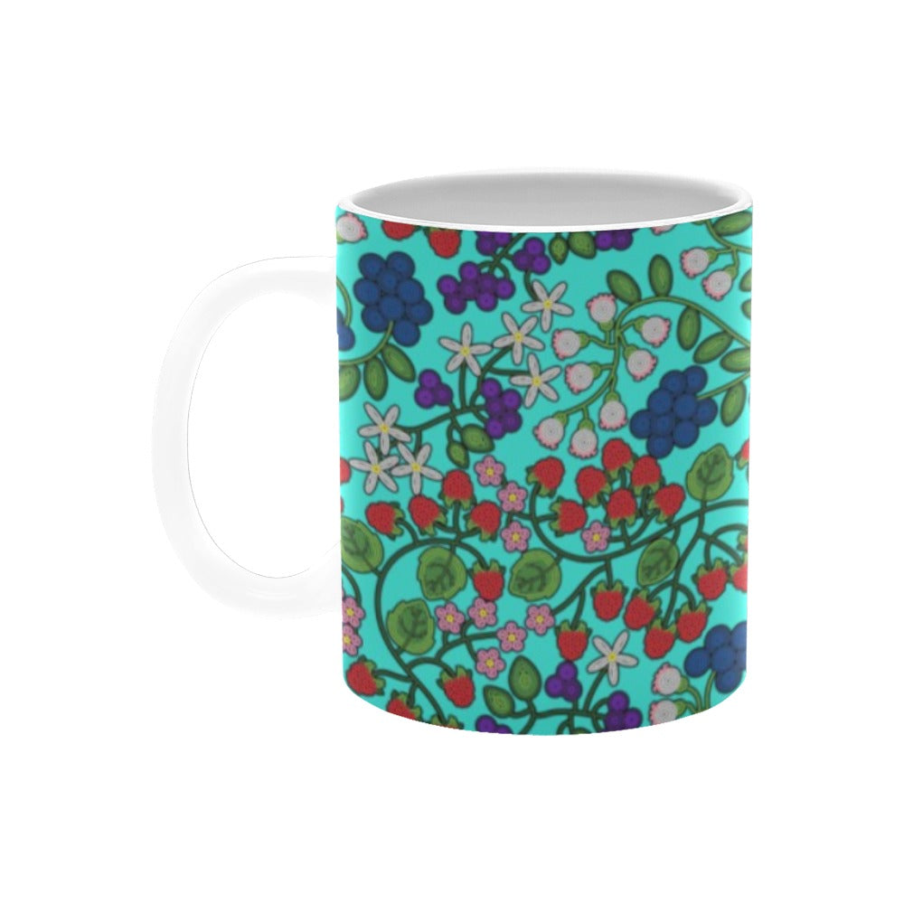 Takwakin Harvest Turquoise White Mug(11OZ)